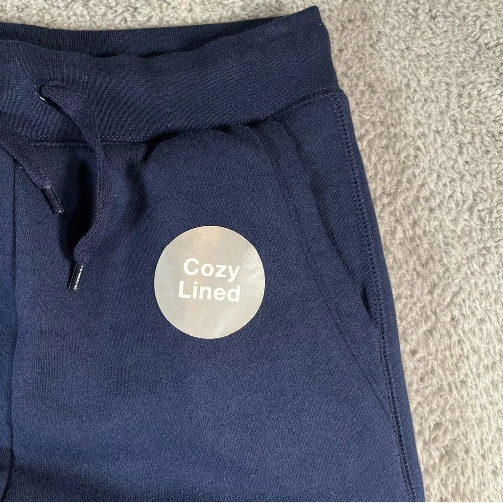 Gap Kids NWT Navy Blue Cozy Lined Sweatpants‎ Size XL (12)